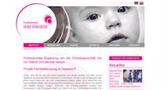 Desktop Screenshot of familieninstitut-duesseldorf.de